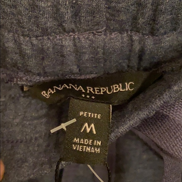 Navy Banana Republic Terry Jogger - Picture 3 of 5